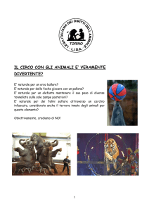 il circo con gli animali e` veramente divertente?