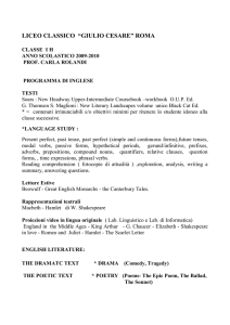 LICEO CLASSICO “GIULIO CESARE” ROMA