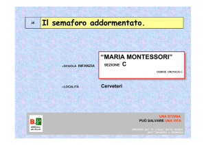 Il semaforo addormentato.