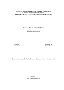 Il Mulino bianco: il ritmo della tradizione