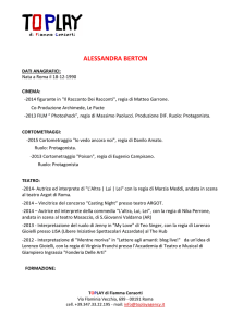 Scarica Curriculum