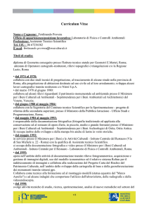 PDF 152 Kb - Istituto Superiore per la Conservazione ed il Restauro