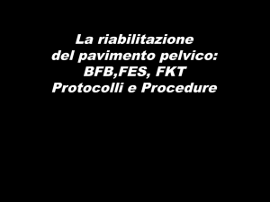 riabiltazione pavimento pelvico donna (gennaio 2014)