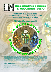 12 - Gaudì - Liceo Majorana Desio