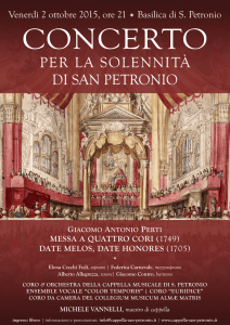 per la solennità di san petronio