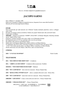 JACOPO SARNO