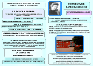 la scuola aperta perchè un istituto tecnico?
