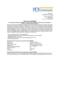Datasheet Microscopio MSZ5000
