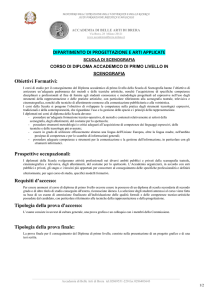 Scenografia - Atti Ministeriali