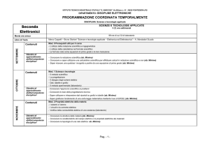 Scienze e Tecnologie applicate