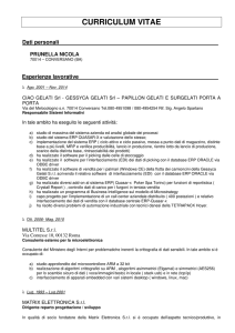 curriculum vitae - Grotte di Castellana