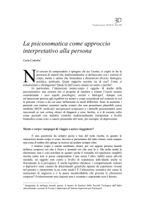 La psicosomatica come approccio interpretativo alla persona