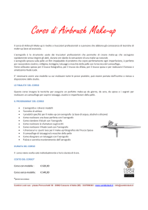 Corso di Airbrush Make-up