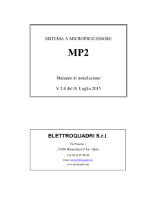Manuale installazione MP2