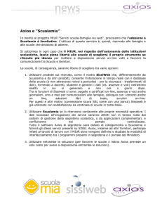 Axios e "Scuolamia"