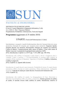 FACOLTA` di INGEGNERIA