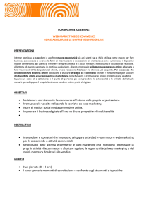 FORMAZIONE AZIENDALE WEB-MARKETING E E