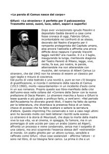 La parola di Camus nasce dal corpo