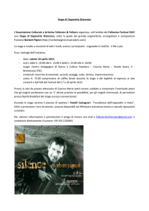 Stage di Organetto Diatonico L`Associazione Culturale