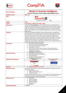 Master in Security Intelligence