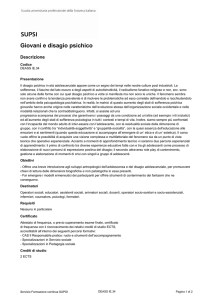 Giovani e disagio psichico - Catalogo Formazione continua