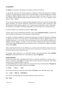 la salinita - Istituto Medici