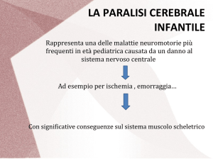 la paralisi cerebrale infantile