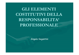 Responsabilità professionale