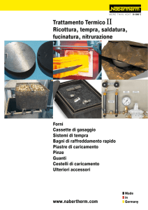 Trattamento Termico Ricottura, tempra, saldatura, fucinatura