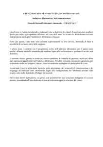 ESAME DI STATO DI ISTITUTO TECNICO INDUSTRIALE