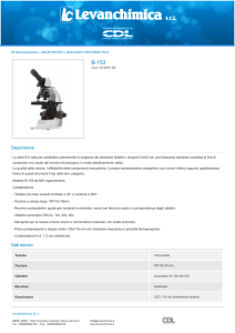 Descrizione Dati tecnici