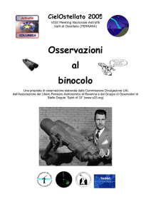 Una proposta di osservazione - Divulgazione UAI