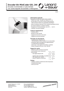 Encoder kit: MiniCoder GEL 244