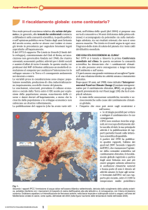 Il riscaldamento globale: come contrastarlo?