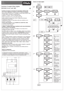 Contatore di energia trifase digitale DSZ12WD