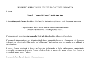 seminario su professioni del futuro