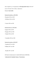 Appelli psicologia della Visione 2016-2017 (