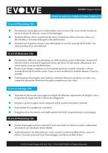 CORSO DI GRAFICA PUBBLICITARIA COMPLETO