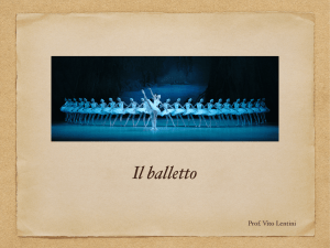 Il balletto - Web server per gli utenti dell`Università degli Studi di
