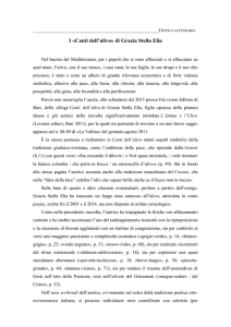 recensione M. I. de Santis - I «Canti dell` ulivo» di Grazia Stella Elia