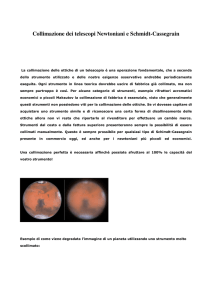 Collimazione Telescopio