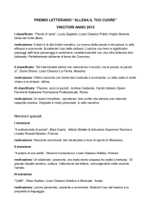 PREMIO LETTERARIO “ALLENA IL TUO CUORE”