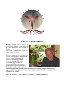 Biografia di Massimo Centini