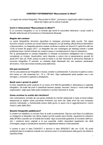 Le regole del contest fotografico - Fondazione Maria Ida Viglino per