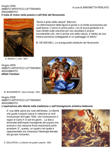 Lettura dell`opera d`arte