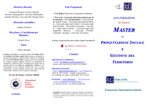 MASTER - ordine assistenti sociali campania