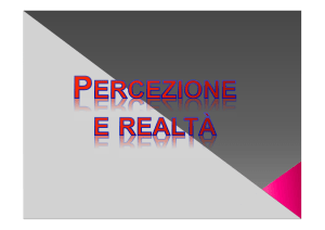 Percezione e realtà