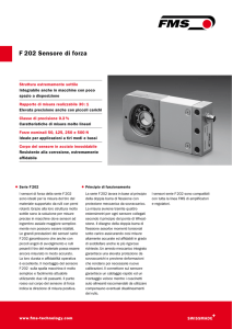 F 202 Sensore di forza