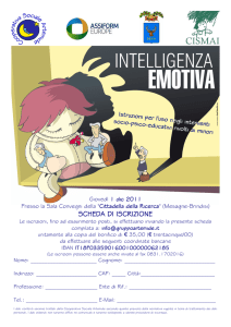 scheda di iscrizione - Cooperativa Sociale Artemide