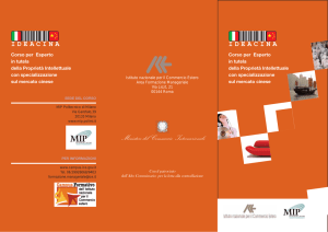IDEA CINA - Confindustria Sardegna
